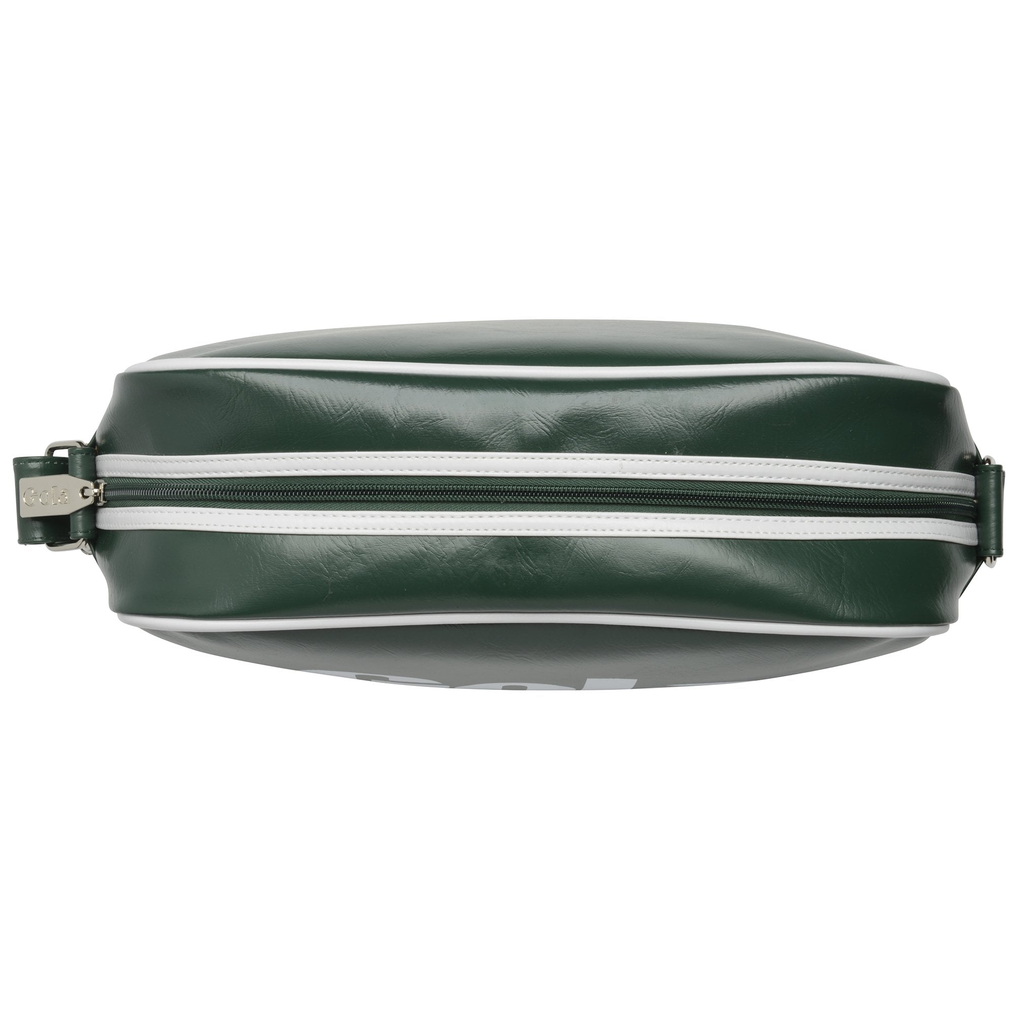 Gola Redford in green with white trim, top view.