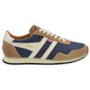 Gola Made in England - 1905 Men's Track Mesh 2 317 Trainers - Navy/Tobacco/Off White - Navy/Tobacco/Off White