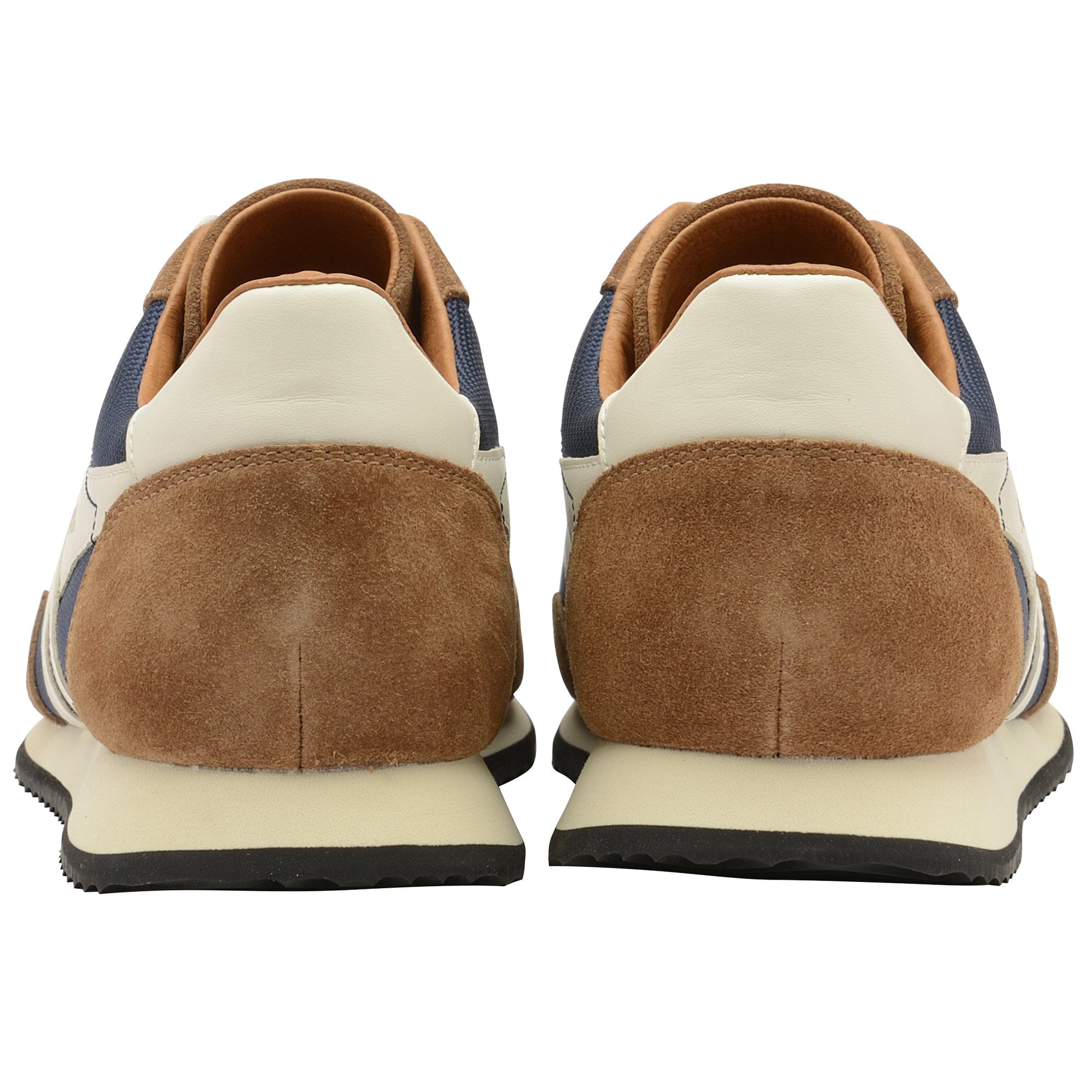 A rear view of the Gola Hurricane in Navy/White.