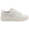 Gola Classics Baskets en cuir Grandslam pour femmes - Blanc/Blanc/Blanc - Blanc/Blanc/Blanc