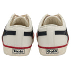 Rear view of a pair of Gola men's sneakers with the brand logo on the sole.
