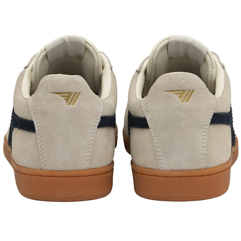 Back profile of a pair of Gola men's low top sneakers.