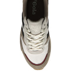 Top-down view of a Gola men's sneaker, showing the lacing and Gola logo on the tongue.