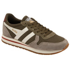 A detailed shot of the right Gola men's sneaker, showcasing its design.