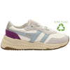 Gola Classics Women's Saturn Trainers - Blanc cassé/Bleu glacier/Gant de renard - Blanc cassé/Bleu glacier/Gant de renard