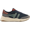 Gola Classics Men's Jupiter Trainers - Navy/Ash/Sage - Navy/Ash/Sage
