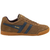 Gola Classics Herren-Sneaker Harrier aus Wildleder - Tabak/Marineblau/Burgund - Tabak/Marineblau/Burgund