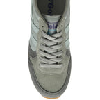 Top-down view of the Gola Women's Daytona sneaker, highlighting the laces and toe.