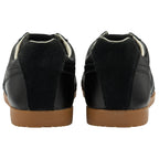 A rear view of the Gola Harrier in Black/Black.