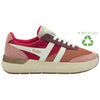 Gola Classics Women's Raven Trainers - Orange Spice/Raspberry/Coral Pink - Orange Spice/Raspberry/Coral Pink