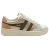 Gola Classics Superslam Blaze Sneaker für Damen - Roségold/Khaki/Korallenrosa - Roségold/Khaki/Korallenrosa