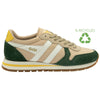 Gola Classics Women's Daytona Chute Trainers - Oat/Evergreen/Off White - Oat/Evergreen/Off White