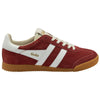 Gola Classics Women's Elan Trainers - Deep Red/White - Deep Red/White