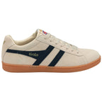 Side profile of a Gola men's low top sneaker, with the right side of the shoe facing forward.