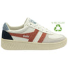 Gola Classics Women's Grandslam Trident Trainers - White/Clay/Iceberg - White/Clay/Iceberg