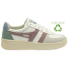Gola Classics Women's Grandslam Trident Trainers - White/Pastel Pink/Iceberg - White/Pastel Pink/Iceberg