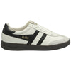 Gola Classics Women's Cyclone Leather Trainers - White/Black/Dark Gum - White/Black/Dark Gum