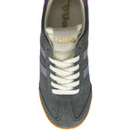 The Gola women's trainer, viewed from above, showcases the sleek silhouette and design.