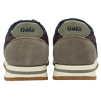 Back view of a pair of recycled materials Gola men's sneakers.