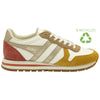 Gola Classics Women's Daytona Quadrant Trainers - Off White/Sun/Gold/Clay - Off White/Sun/Gold/Clay