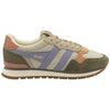 Gola Classics Women's Colorado Trainers - Bone/Khaki/Lavender - Bone/Khaki/Lavender