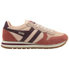 Gola Classics Women's Daytona Trainers - Pearl Pink/Clay/Windsor Wine - Pearl Pink/Clay/Windsor Wine
