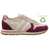 Gola Classics Daytona-Turnschuh-Trainer für Damen - Rosa/Kirschrot/Cremeweiß - Rosa/Kirschrot/Cremeweiß