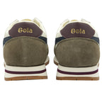 Rear view of a pair of Gola men's trainers showing the logo on the heel.