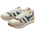 Pair of Gola men's sneakers, showcasing the design from a slightly elevated angle.
