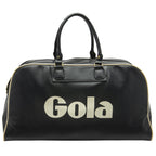 Front view of the Gola Performance Endurance Bag, black with white logo.