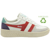 Gola Classics Women's Grandslam Trident Trainers - White/Coral/Sea Mist - White/Coral/Sea Mist