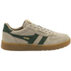 Gola Classics Women's Hawk Suede '86 Trainers - Bone/Evergreen/Gum - Bone/Evergreen/Gum