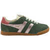 Gola Classics Women's Elan Glitz Trainers - Evergreen/Pink/Coral - Evergreen/Pink/Coral