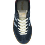Top-down view of a single Gola men's sneaker, showcasing laces and brand logo.