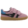 Gola Classics Viper Strap Turnschuhe für Kinder - Candy/Black/Santorini/Gum - Candy/Black/Santorini/Gum
