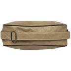 Top view of Gola Redford  bag in khaki and black, showing the strap detail.