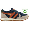 Gola Classics Men's Daytona Chute Trainers - Navy/Bone/Moody Orange