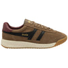 Gola Classics Men's Tornado '88 Trainers - Tobacco/Black/Burgundy