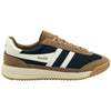 Gola Classics Men's Tornado '88 Mesh Trainers - Navy/Tobacco/Off White