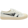 Vegan Gola Classics Women's Coaster - Off White/Silver - Off White/Silver