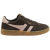 Gola Classics Baskets Hawk Suede '86 pour femmes - Moka/Rose craie/Gomme - Moka/Rose craie/Gomme