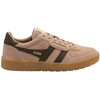 Gola Classics Baskets Hawk Suede '86 pour femmes - Camée/Brun foncé/Gomme - Camée/Brun foncé/Gomme