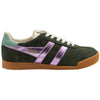 Gola Classics Elan Glitz Damen-Sneaker - Dunkelkhaki/Lila/Grüner Nebel - Dunkelkhaki/Lila/Grüner Nebel