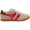 Gola Classics Elan Glitz Damen-Sneaker - Rosa/Rot/Dunkelbraun - Rosa/Rot/Dunkelbraun