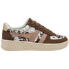 Gola Classics Baskets Grandslam Savanna pour femmes - Dalmatien/Loutre/Camée - Dalmatien/Loutre/Camée