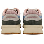 Pair of Gola trainers shown from the back on a white background