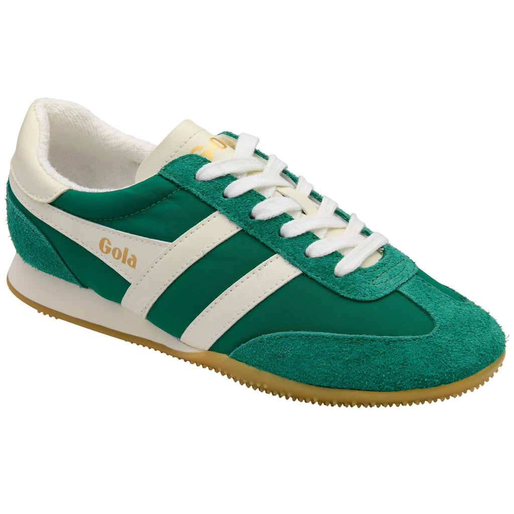Gola Classics Women's Sprinter Trainers - Green/Off White – Gola EU