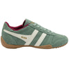Gola Classics Women's Chase Trainers - Green Mist/Off White/Cerise/Gum - Green Mist/Off White/Cerise/Gum