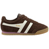 Gola Classics Women's Apollo Trainers - Dark Brown/Off White/Dusty Rose/Gum - Dark Brown/Off White/Dusty Rose/Gum