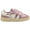 Gola Classics Kinder-Sneaker Viper Glimmer mit Klettverschluss - Pastellrosa/Altweiß - Pastellrosa/Altweiß